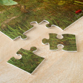 feier op een zigende puzzel legpuzzel (Zijkant)