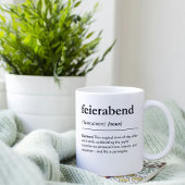 Feierabend Definitie Vreemde woorden Woordenboek Koffiemok