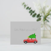 Feiertagspostkarte MINI COOPER Feestdagenkaart (Staand voorkant)