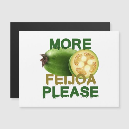 FEIJOA FRUIT! CUTE GIFT FOR RARELY FRUIT LOVERS E (Voorkant / Achterkant)