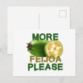 FEIJOA FRUIT ! CUTE GIFT FOR RARELY FRUIT LOVERS E BRIEFKAART (Voorkant / Achterkant)