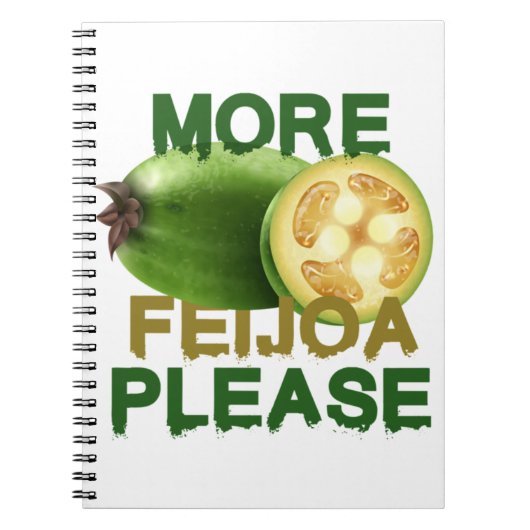 FEIJOA FRUIT! CUTE GIFT FOR RARELY FRUIT LOVERS E NOTITIEBOEK (Voorkant)
