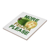 FEIJOA FRUIT! CUTE GIFT FOR RARELY FRUIT LOVERS E TEGELTJE (Zijkant)