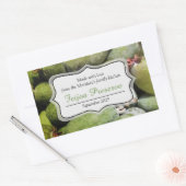 Feijoa jam conserveren groen fruitlabel sticker (Envelop)