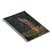  feilcirkel, aangepaste midzomereve-retro notitieboek (Rechterzijde)