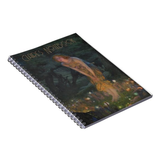  feilcirkel, aangepaste midzomereve-retro notitieboek (Rechterzijde)