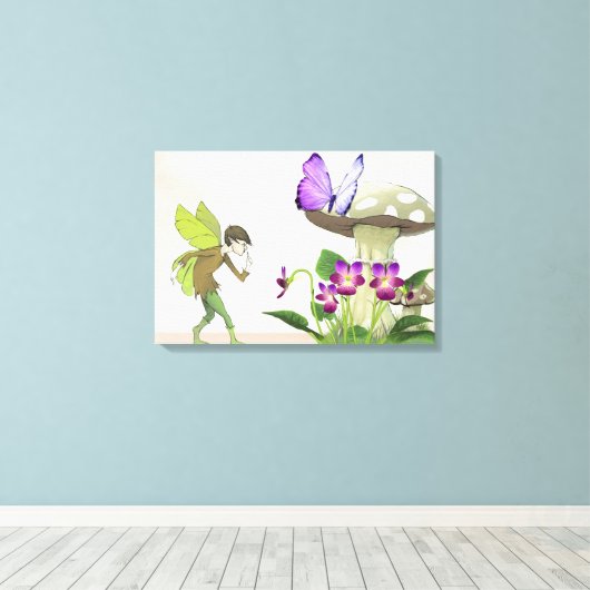 feilloos canvas afdruk (Insitu (Houten vloer))