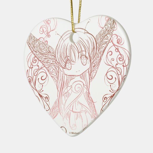 feilloos keramisch ornament (Links)