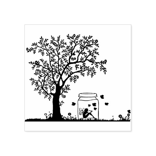 feilloos rubberstempel (Afrduk)