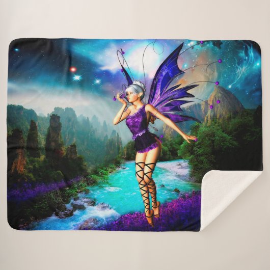 feilloos sherpa deken (Voorkant (horizontaal))