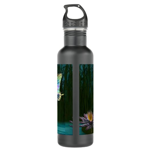 feilloos waterfles  (Achterkant)