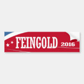 FEINGOLD 2016 BUMPERSTICKER (Voorkant)