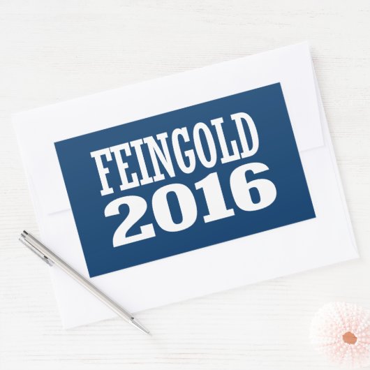 FEINGOLD 2016 RECHTHOEKIGE STICKER (Envelop)