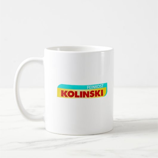 feinkost kolinski merch koffiemok (Links)