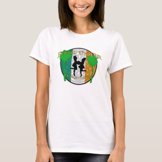 Feis bij de Ringer T-Shirt van Fair Women (Voorkant)
