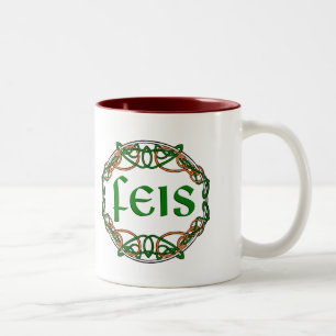 FEIS - Festival  - Dansontmoeting !! Tweekleurige Koffiemok