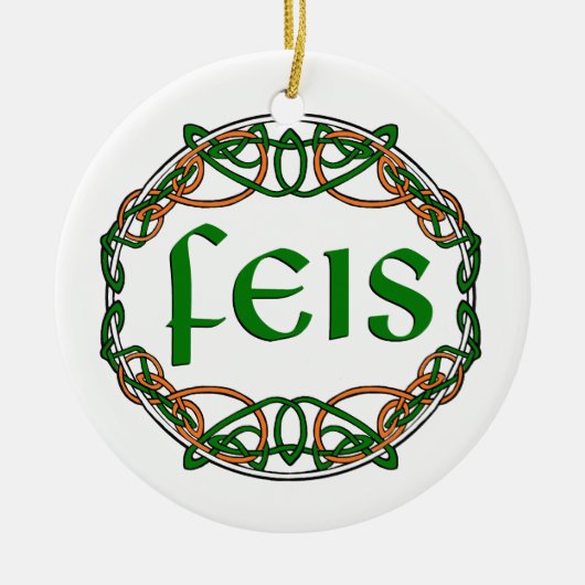 FEIS KERAMISCH ORNAMENT (Voorkant)