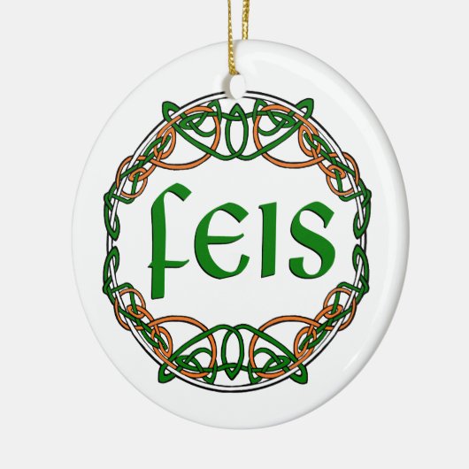 FEIS KERAMISCH ORNAMENT (Links)