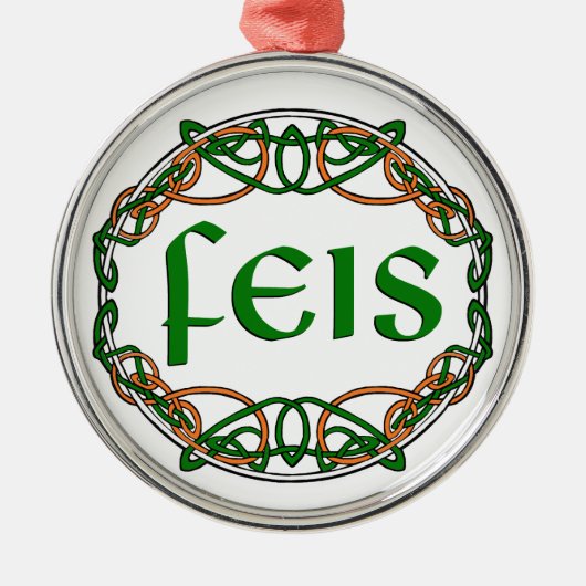 FEIS METALEN ORNAMENT (Voorkant)