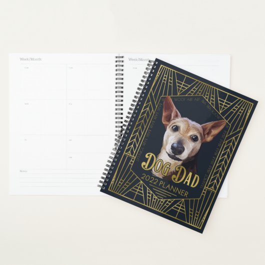 Feist Dog Dad Funny 2022 Planner (Display)