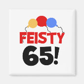 Feisty 65 magneet (Voorkant)