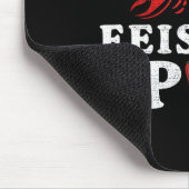 Feisty And Scy Funny Crawfish Boil Cute Mardi Gras Muismat (Hoek)