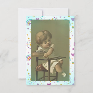 Feisty Baby Bedankkaart