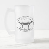 Feisty Crab Frosted Mok (Links)