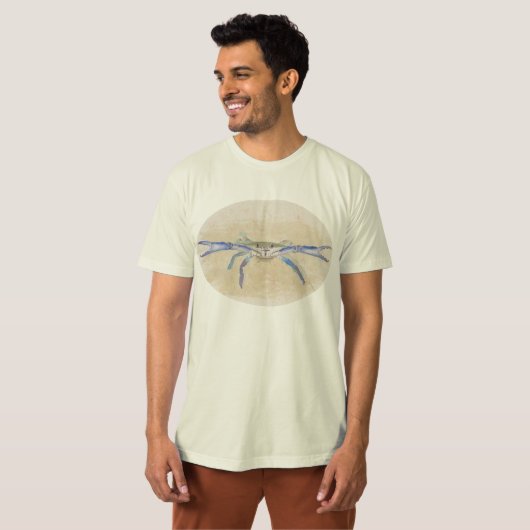 Feisty Crab Organic T-shirt (Voorkant volledig)