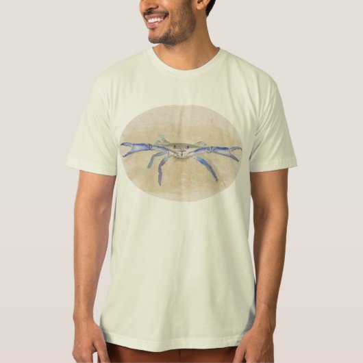Feisty Crab Organic T-shirt (Voorkant)