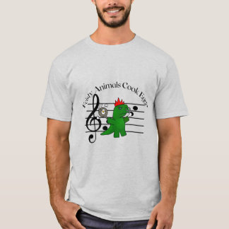 Feisty Dieren Kook Eieren T-shirt