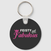 Feisty en Fabulous Sleutelhanger (Voorkant)
