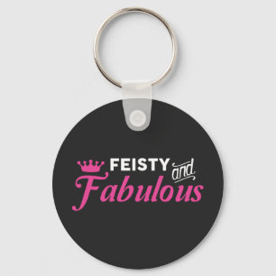 Feisty en Fabulous Sleutelhanger