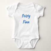 Feisty Finn Finn Baby one-Piece Romper (Voorkant)