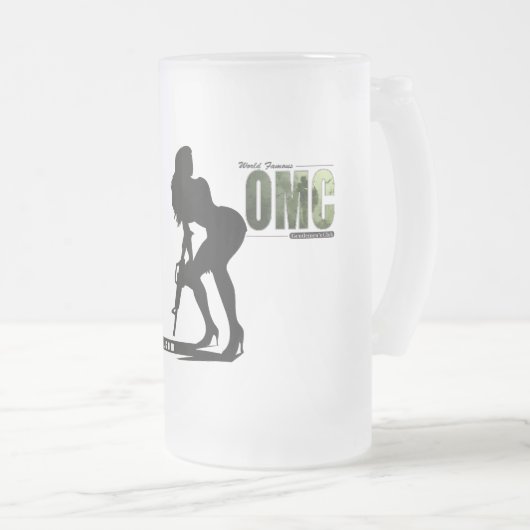 Feisty Girl OMC Matglas Bierpul (Voorkant rechts)