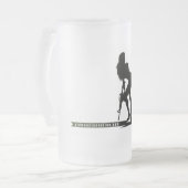 Feisty Girl OMC Matglas Bierpul (Voorkant links)