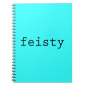 Feisty Notitieboek (Voorkant)