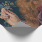 Feisty Red-haring Woman (Schaduw van de Liefde) Cadeaupapier (Hoek)