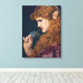 Feisty Red-haring Woman (Schaduw van de Liefde) Canvas Afdruk (Insitu (Houten vloer))