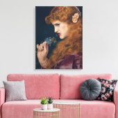 Feisty Red-haring Woman (Schaduw van de Liefde) Canvas Afdruk (Insitu (Woonkamer))