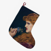 Feisty Red-haring Woman (Schaduw van de Liefde) Grote Kerstsok (Voorkant (Hangend))