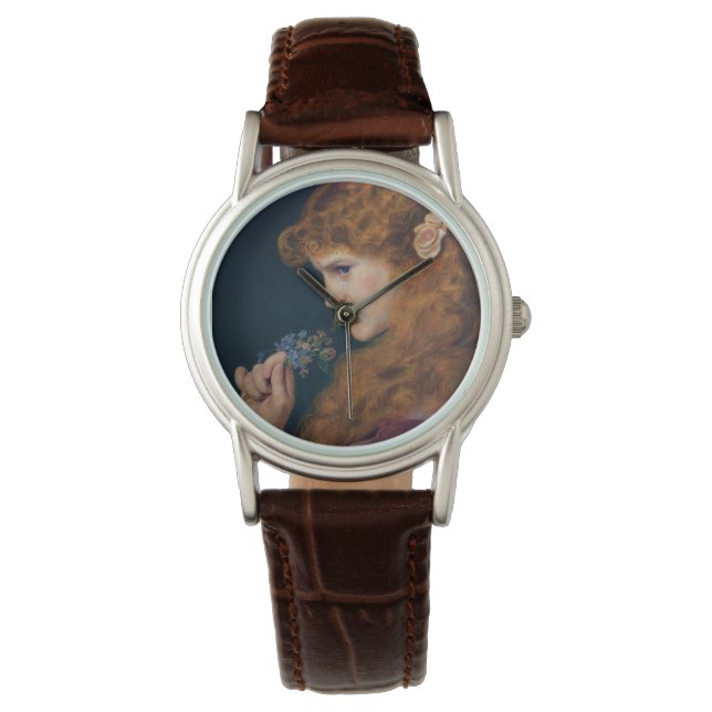 Feisty Red-haring Woman (Schaduw van de Liefde) Horloge (Voorkant)