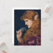 Feisty Red-haring Woman (Schaduw van de Liefde) Kaart (Voorkant / Achterkant in situ)