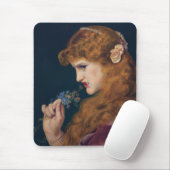 Feisty Red-haring Woman (Schaduw van de Liefde) Muismat (Met muis)