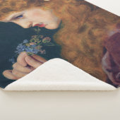 Feisty Red-haring Woman (Schaduw van de Liefde) Sherpa Deken (3/4)