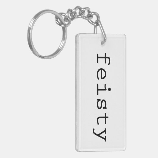 Feisty sleutelhanger (Voorkant Links)