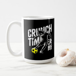 Feisty Soccer Cat Mug - Crunch Time Coffee Cup Koffiemok
