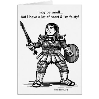 Feisty Warrior Woman