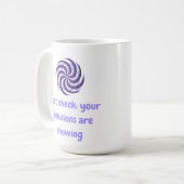 Feit check: je waanideeën zijn zichtbaar koffiemok (Voorkant links)