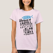 Feit van evolutie t-shirt (Voorkant)